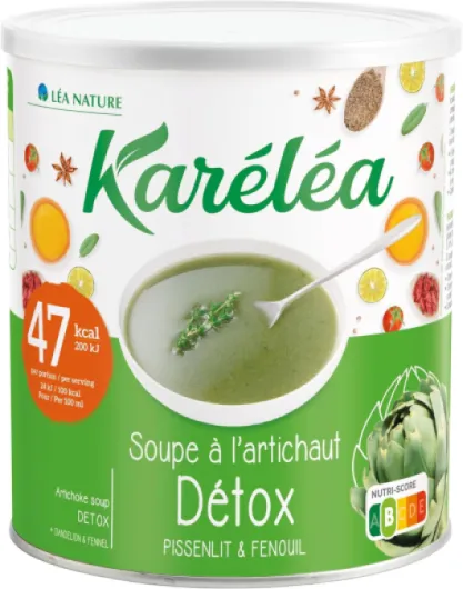 Karéléa Soupe à l'Artichaut Détox, 300g Multicolor 300 g (Lot de 1)