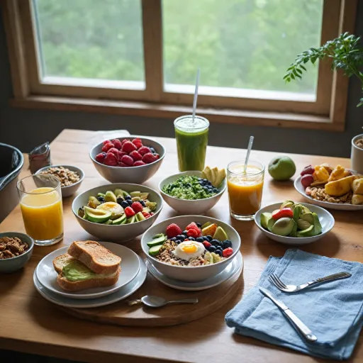 Idées de petit déjeuner pour sécher efficacement