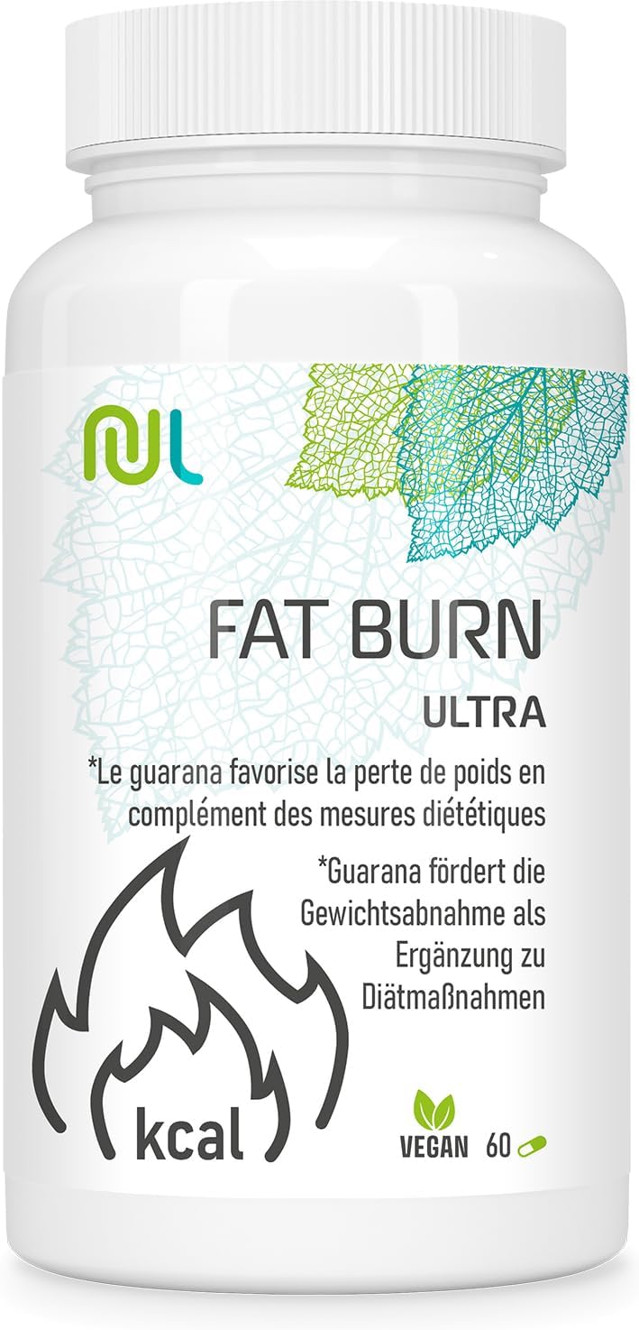 Fat Burn Ultra - 60 Gélules Végétales - Complément à Base de Sinetrol® XPur, Guarana et Graines de Lin - Pour Silhouette, Bien-Être, Mode de Vie Actif - Fabriqué en France - Nutri Life