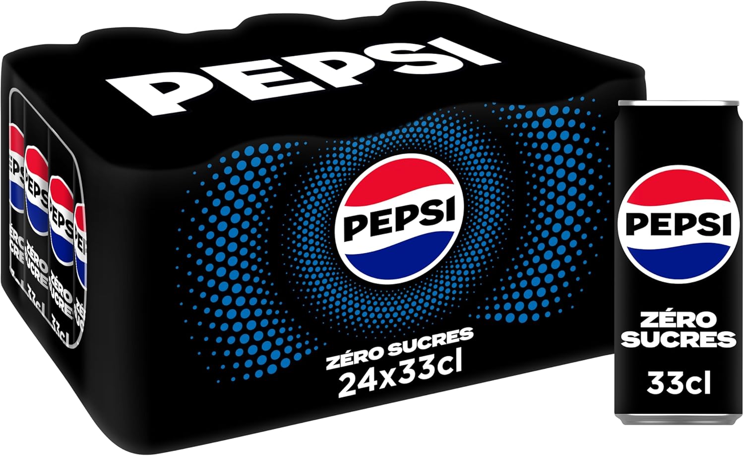 Zéro Sans Sucres Canettes 24x33CL Nature 24x33cL