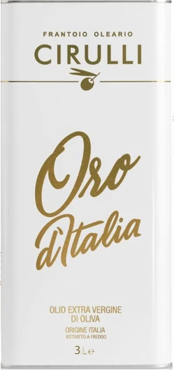 Cirulli Huile d'olive extra vierge italienne extraite à froid, EVO (3 Litres) 3 l (Lot de 1)