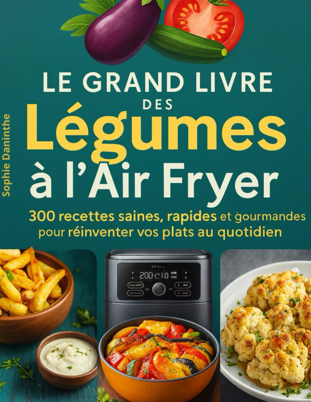 Le Grand Livre des Légumes à l’Air Fryer: 300 Recettes saines, rapides et gourmandes pour réinventer vos plats au quotidien