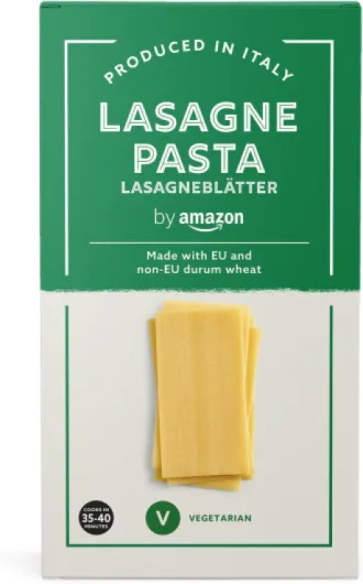 Pâtes Lasagnes, 500g Pâtes Lasagnes 500 g (Lot de 1)