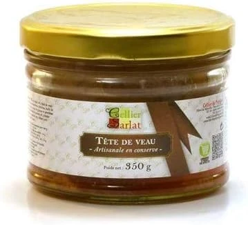 Tête de veau artisanale en conserve 350g