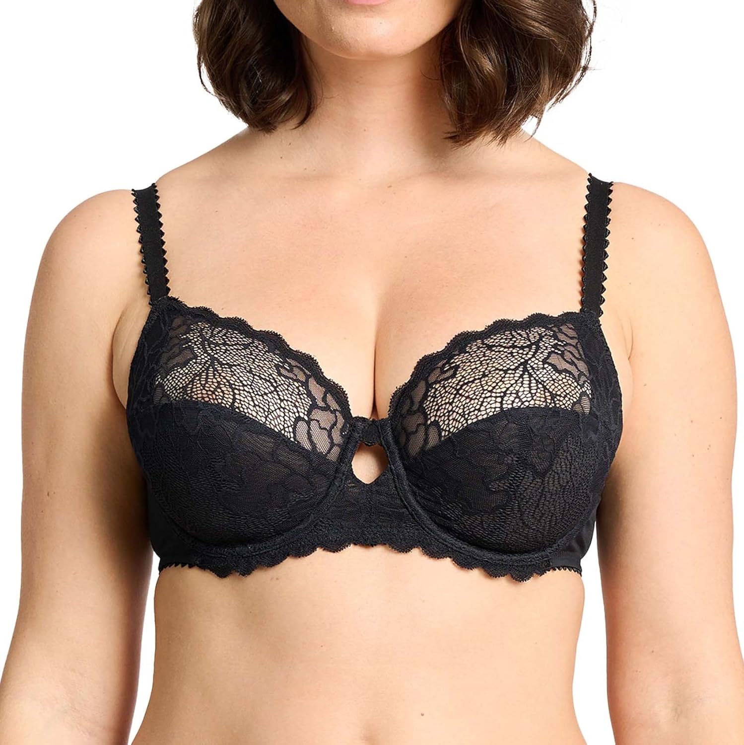 , Soutien Gorge Classique Armatures, pour Femmes, Modèle Oceane 70AAG95, 110E Noir