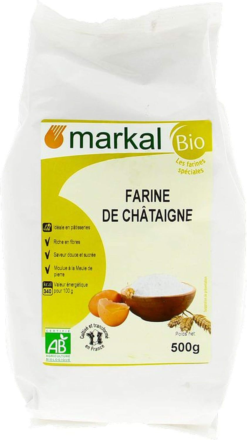 MARKAL Farine de châtaigne 500G Bio