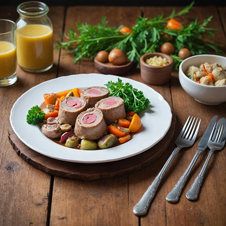Savourez les délicieuses paupiettes de veau maison