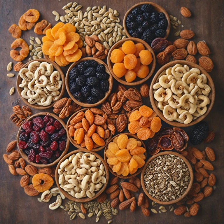 Les bienfaits cachés des fruits secs et graines