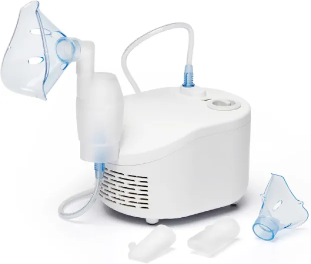 X101 Easy nebulizer - aérosol inhalateur, compact et facile à utiliser pour le traitement des affections respiratoires telles que le rhume ou l'asthme et la bronchite chez l'adulte et l'enfant X101 Nébulisateur