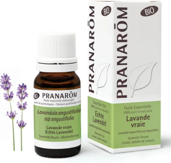 PRANARÔM - Lavande Vraie Bio - Huile Essentielle Chémotypée - Sommeil & Équilibre Émotionnel - 100 % Pure Et Naturelle - HECT - 10 ml 10 ml (Lot de 1) Lavande Vraie Bio