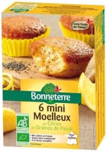 Mini Moelleux Citron & Graines de Pavot