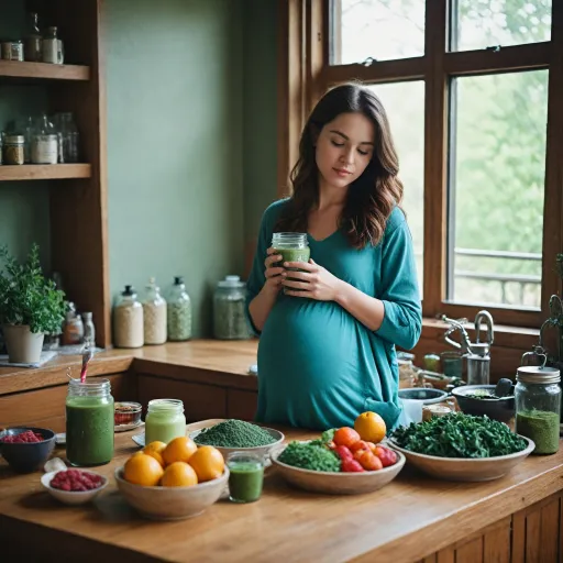 Spiruline pendant la grossesse : conseils nutritionnels et précautions