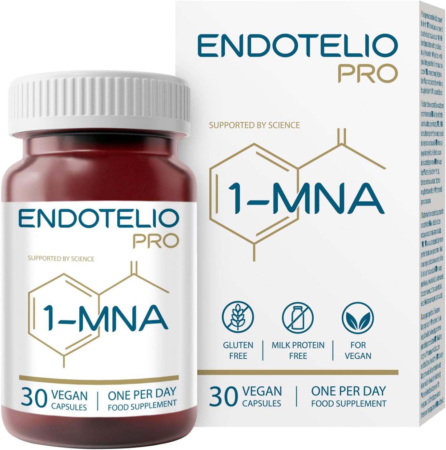 1-MNA PRO, Supplément Anti-âge, Optimise le NAD+, Double Dose pour des Effets Plus Rapides, Biohacking, Soutien à la Santé Cellulaire, Formulé Scientifiquement, 30 Capsules