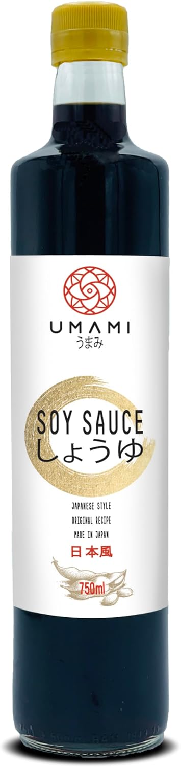 Sauce soja Brassée au Japon par fermentation artisanale 750 ml