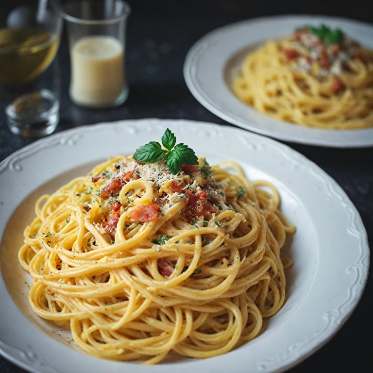 Pâtes carbonara calories