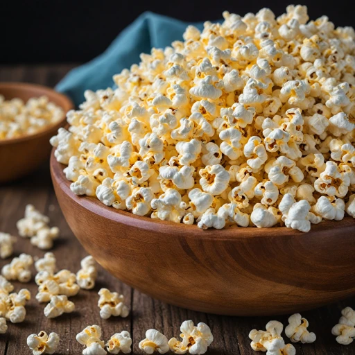 Le délice du pop-corn naturel : un plaisir simple et gourmand
