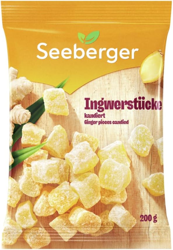 Morceaux de Gingembre, 200g 200 g (Lot de 1)