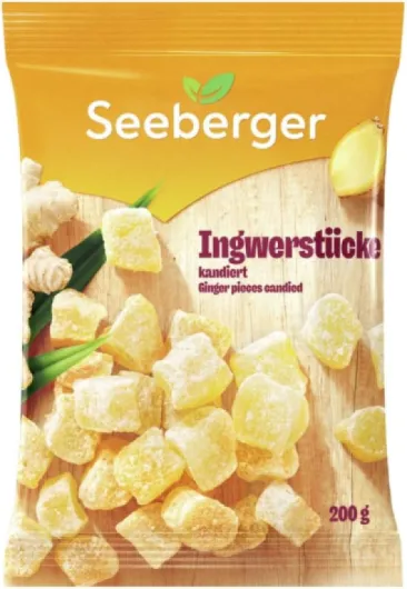 Morceaux de Gingembre, 200g 200 g (Lot de 1)