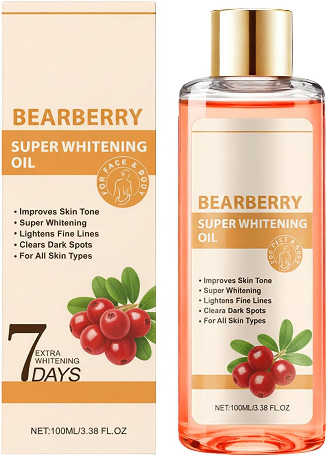 Huile De Busserole Eclaircissante, Huile Visage Et Corps, Huilé Eclaircissante Peau Noire, Soin éclaircissant Anti-Taches, Unifie Le Teint & Illumine La Peau, Hydratation & éclat Naturel (1)