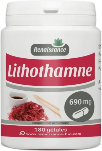 Lithothamne - 690 mg - 180 gélules