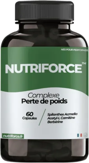 Complexe perte de poids - Formule naturelle minimaliste et puissante