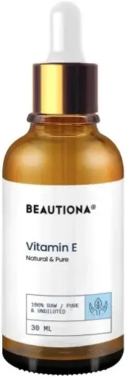 Huile de vitamine E 30 ml - Huile de soin cosmétique en forme de goutte - Antioxydant naturel pour le visage, la peau et les cheveux - Hydratante, régénérante et nourrissante