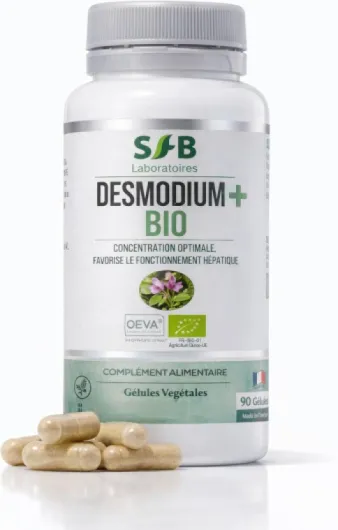 Desmodium Plus Bio – Purification & Régénération du Foie – Complément Alimentaire Naturel – Protecteur hépatique - Détoxifiante – 30 Gélules Végétales pour Équilibre Digestif