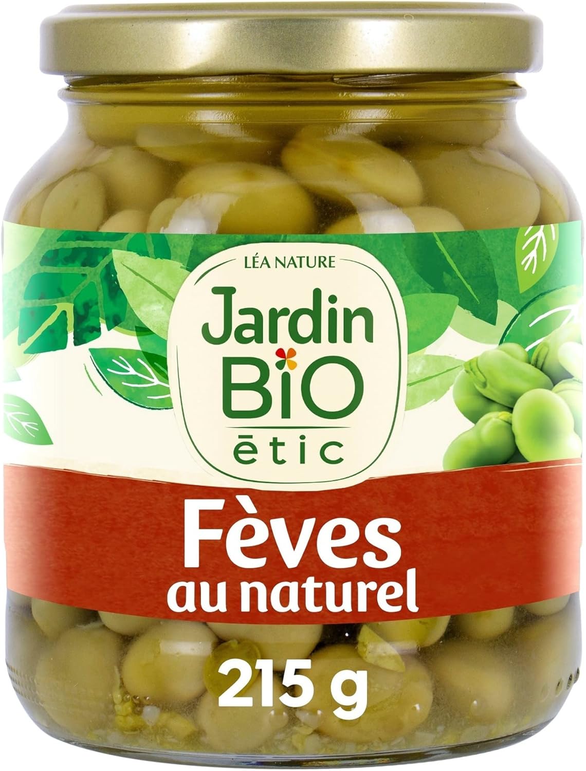 Fèves - bio - Salé - Certifié AB - Bocal de 215g