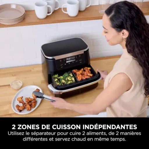 Test Ninja FlexDrawer : La friteuse sans huile qui change la donne en cuisine
