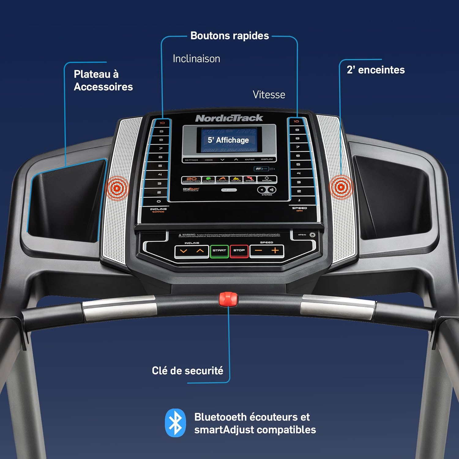 Nordic Track Tapis de Course T Serie T Series 6.5S