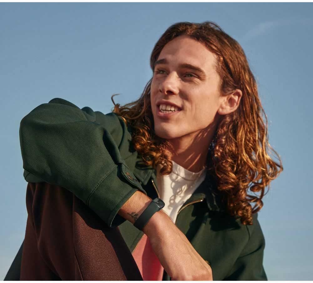 Google Fitbit Inspire 3 Bracelet d’activité sport et santé avec jusqu’à 10 jours d’autonomie de batterie et compatible avec Android et iOS, Parme Noir intense