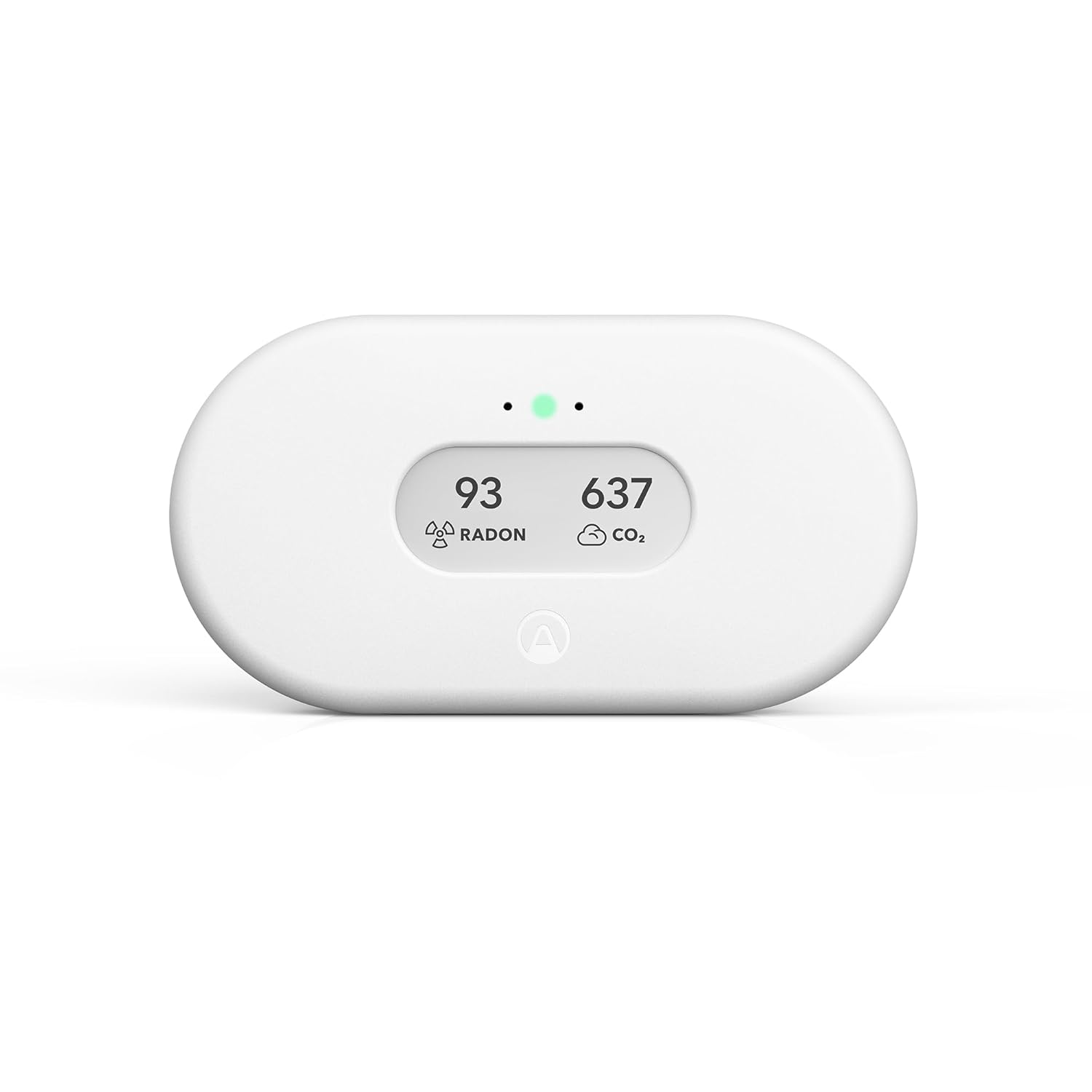 2960 View Plus - Détecteur de Radon et de la Qualité de l’Air avec Détecteur de Particule Fine, CO2, COV, Humidité et Température, Application Mobile, Wifi et Notifications