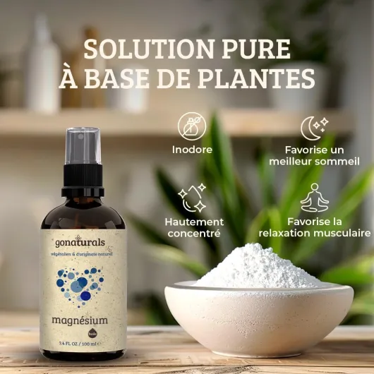 ® Huile de Magnésium Transcutané -100ml- Aide au Sommeil, Crampe Nocturne, Souplesse Articulaire, Hydratation Cutané & Capillaire - Huile de Magnesium Oil Spray - Fabriqué en Allemagne