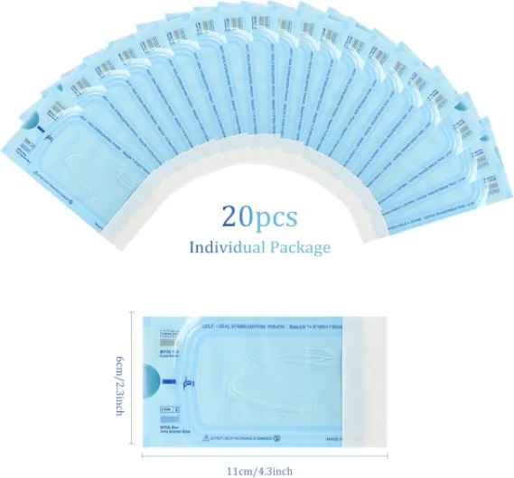FORMIZON 20 Packs Fils de Soie de Collagène, Sculpture de Face Lifting Bande pour Le Raffermissement de la Peau Visage de Levage de Fil de Soie au Collagène Actif, Fils se Soie de Collagène Hydratant