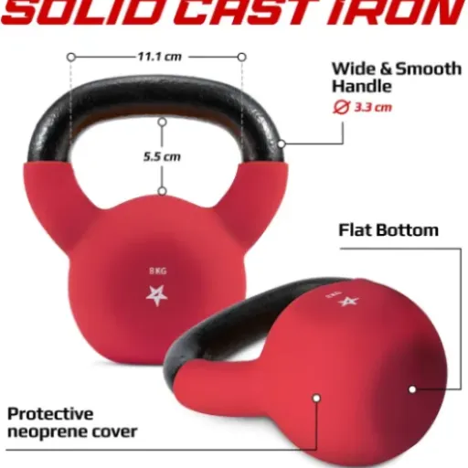 Test Yes4All Kettlebell 8kg : la polyvalence à la maison