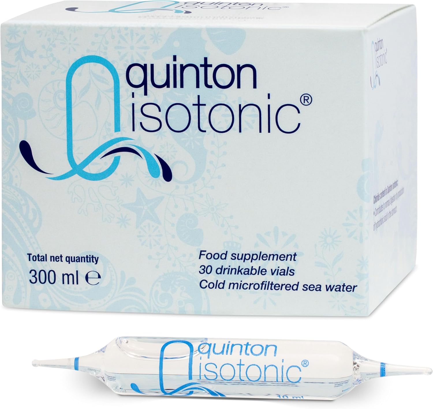 Quinton - Isotonique buvable - 30 ampoules - 300ml