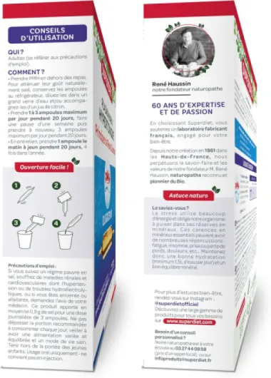 OLIGOCÉAN – PMH Plasma Marin Hypertonique – Principes de Quinton – Fabrication française – 20 ampoules de 10 ml