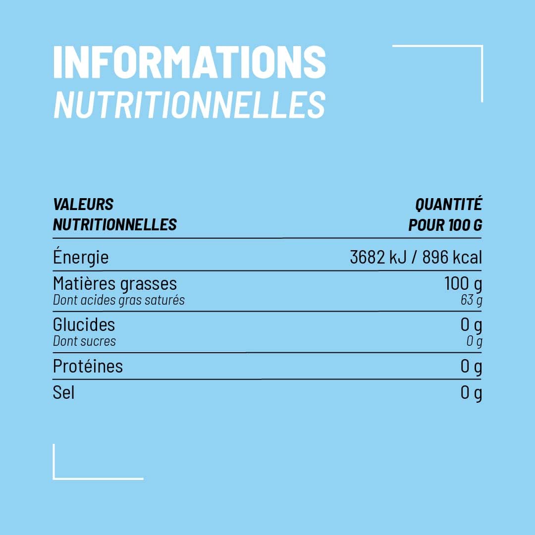 Ghee Bio - Beurre clarifié - Sans Lactose - Sans Caséine - Riche en vitamines A et E - Idéal pour la cuisson à haute température - Conservation long terme - 300G