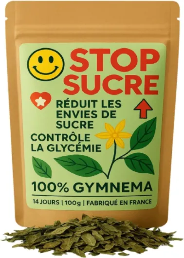 Tisane Stop Sucre Au Gymnema Sylvestre Feuilles Coupées 100g – Sachet Kraft Refermable – Tisane Naturelle – Origine France – Qualité Premium – Infusion Bien-Être & Équilibre Sucre