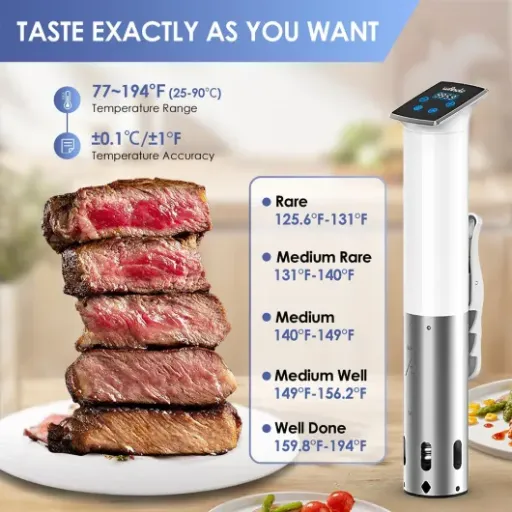 Test Wancle Cuiseur Sous Vide : la cuisson maîtrisée à portée de main