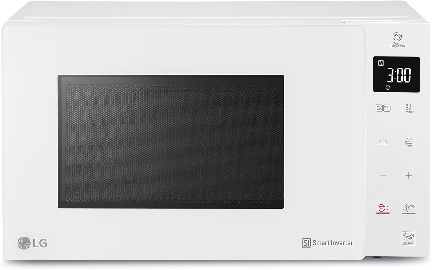 MH6535GDH Microondas Con Grill Blanco Smart Inverter 1000W 25L