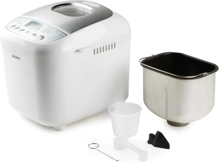 DOMO B3976 Machine à pain 500-750-1000gr - 17 programmes - incl - programme sans gluten