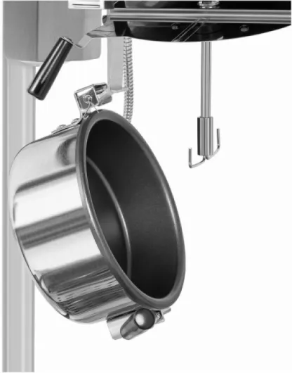 Machine À Popcorn Professionnelle (1 500 W, 220-270 °C, 5-6 kg/h, Éclairage, Coloris Bleu) Rétro Appareil Professionnel Sucré Caramel