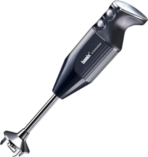 Set mixeur plongeant M350 MAXX avec couteau multifonction, viande et légumes, fouet, batteur en inox, 300 W, 2 vitesses, Fabriqué en Suisse, Noir/chrome