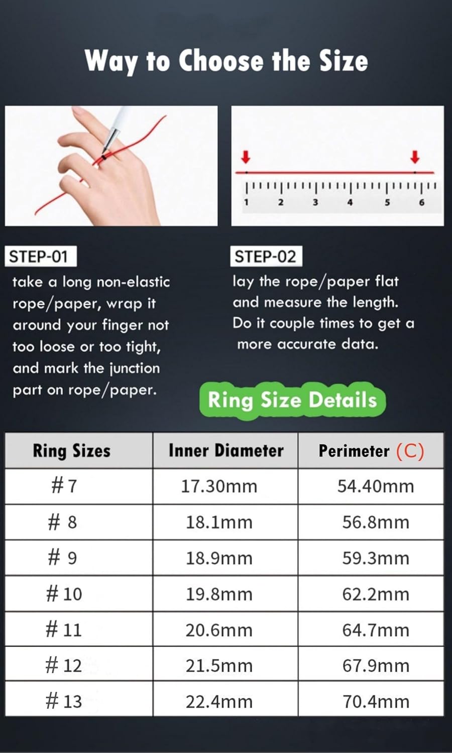 Bague Intelligente IP68 pour Homme et Femme avec Sommeil, fréquence Cardiaque, Pression artérielle, Compteur de Pas, Bluetooth, pour iPhone 16, 15, 14, 13 Pro Max, etc., Argent #10 #10(C=62.2mm) argent