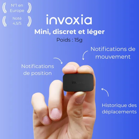 Mini Tracker GPS - Traceur GPS étanche avec Alertes Antivol en Temps Réel- Jusqu’à 3 Mois d’Autonomie- Abonnement 1 Ans Inclus - Petit et Léger- Antivol Clé Bateau Matériel Photo