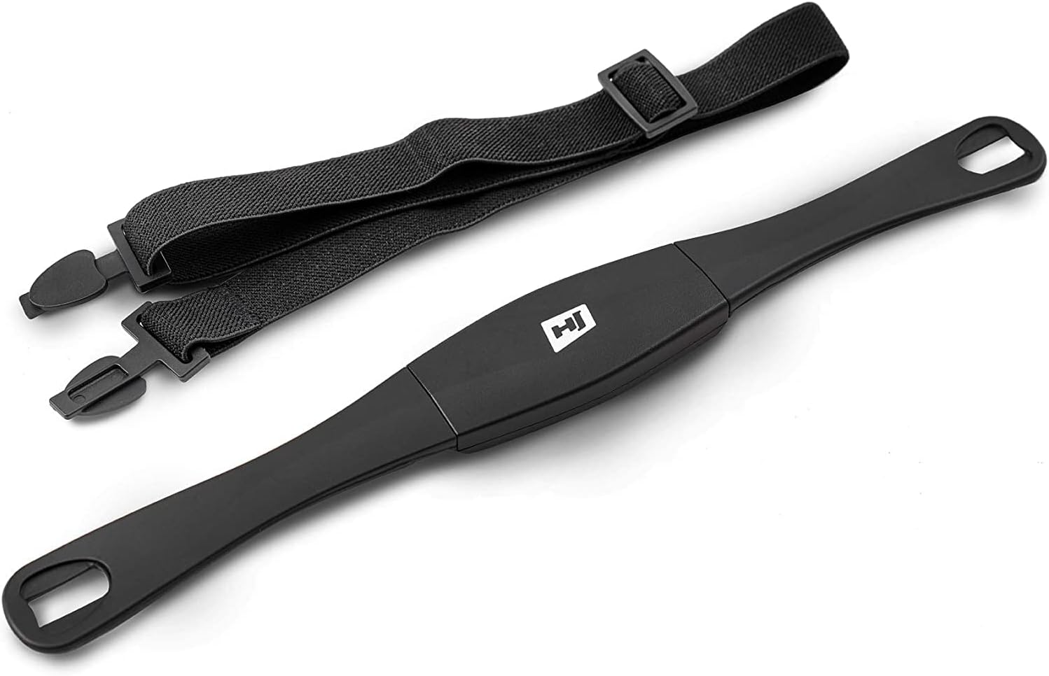 HOP-Sport® Ceinture Cardio HS-095PR Moniteur de Fréquence Cardiaque Noir Optique