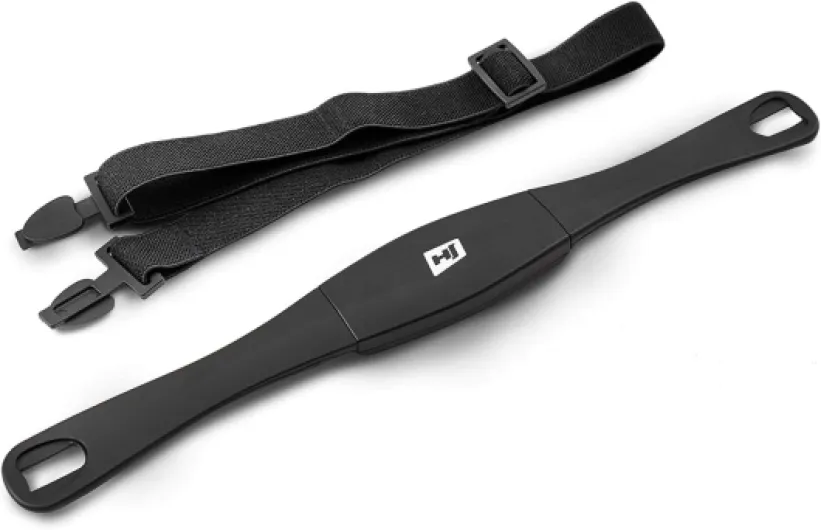 HOP-Sport® Ceinture Cardio HS-095PR Moniteur de Fréquence Cardiaque Noir Optique