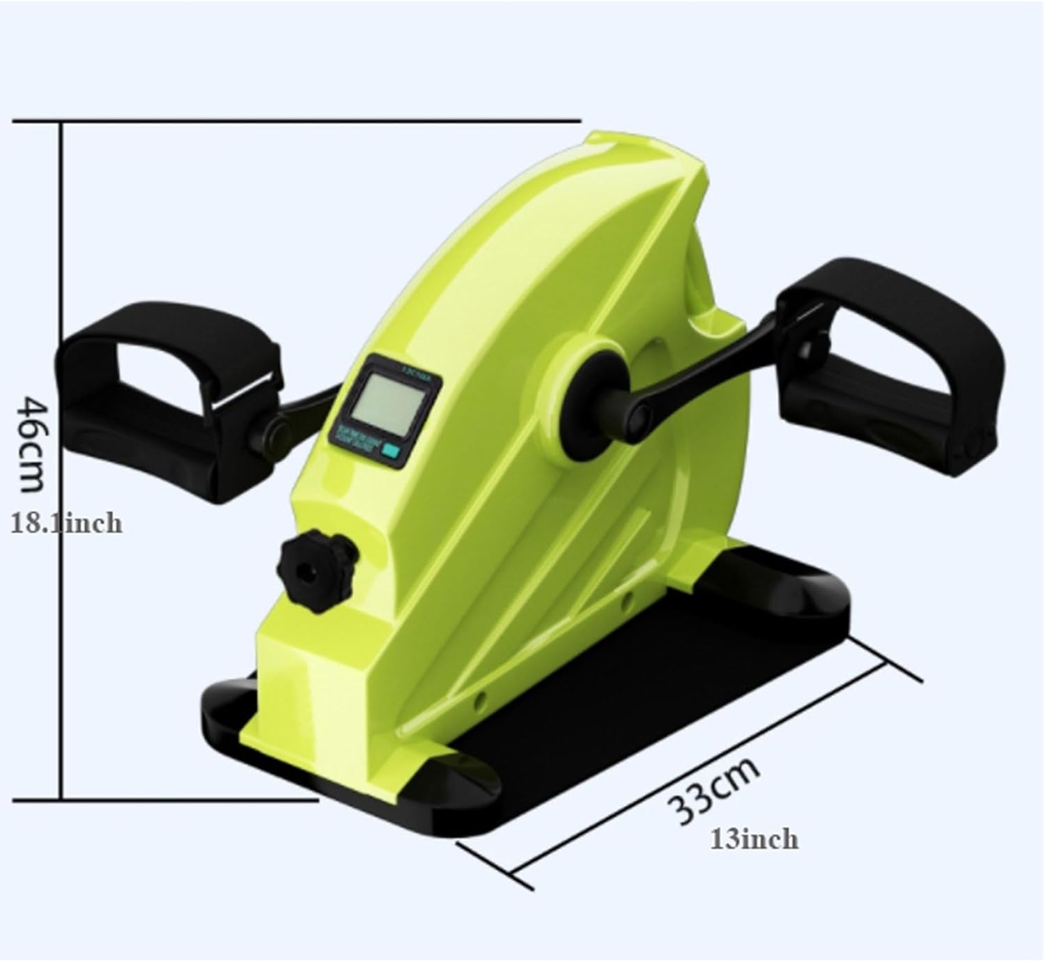 Exerciseur à Pédales Machine de fitness portable sous le bureau, vélo de machine d'exercice à pédale d'intérieur for les bras, les jambes, la physiothérapie ou le vélo de rééducation des brûlures de c