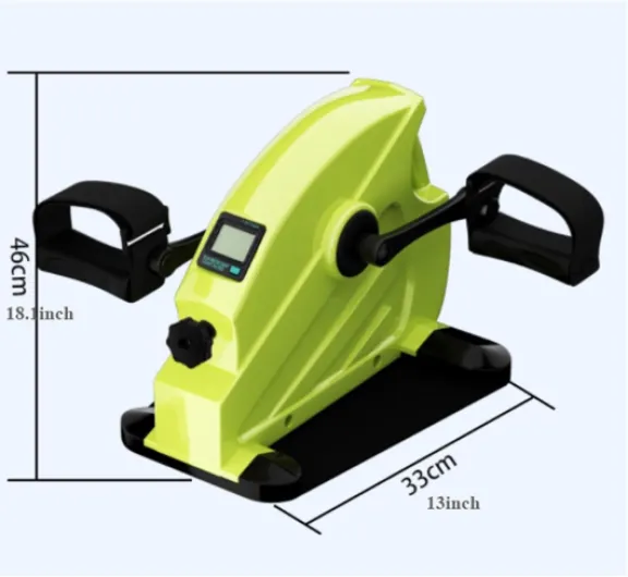 Exerciseur à Pédales Machine de fitness portable sous le bureau, vélo de machine d'exercice à pédale d'intérieur for les bras, les jambes, la physiothérapie ou le vélo de rééducation des brûlures de c